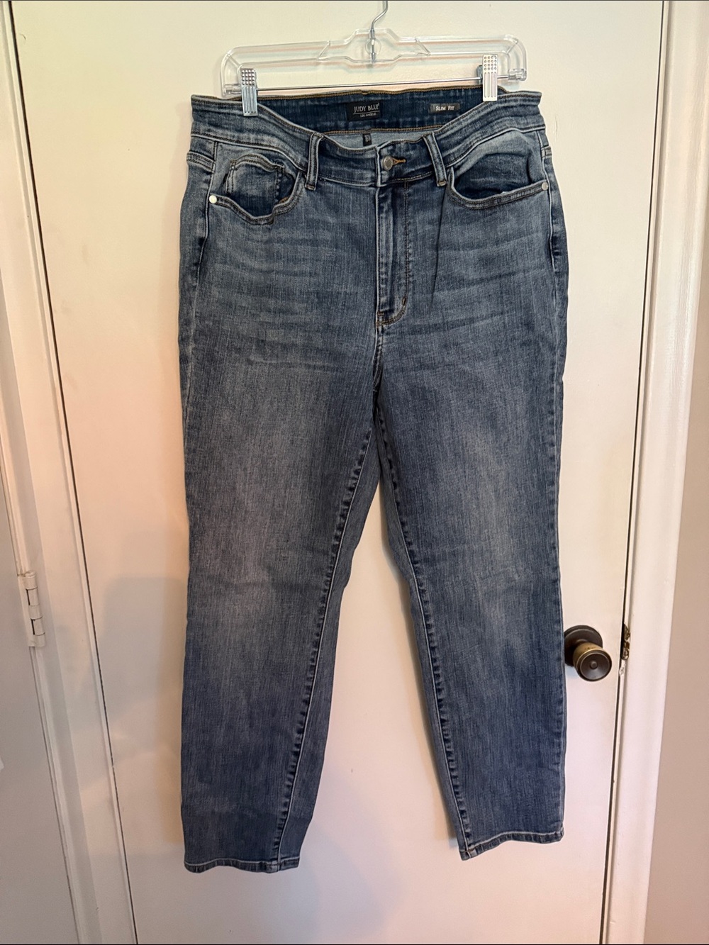 Judy Blue Faded Blue Boyfriend Jeans